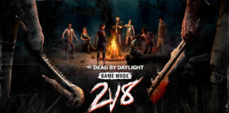 Dead by Daylight : le plein d’infos sur le nouveau contenu Dead-by-Daylight-DBD_2v8_GameMode_Keyart_3840x2160_VF2-1