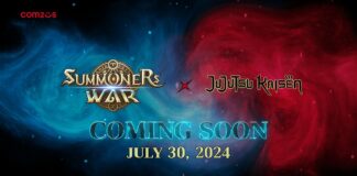Summoners War X Jujutsu Kaisen : la collaboration commence le 31 juillet Summoners War X Jujutsu Kaisen