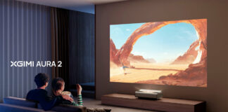XGIMI AURA 2 : un vidéoprojecteur intelligent 4K à ultra courte focale XGIMI-AURA-2