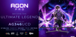 AGON by AOC PRO AG346UCD : plus grand, plus audacieux et plus puissant AGON by AOC AGON-PRO-AG346UCD