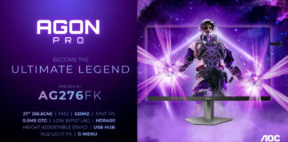 AGON by AOC PRO AG276FK : pour une précision garantie lors des tournois AGON by AOC AGON-PRO-AG276FK