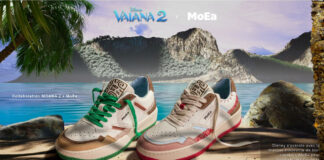Vaiana 2 : des sneakers en collaboration avec MoEa Disney Vaiana 2 x MoEa 01