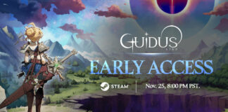 Guidus Zero sera disponible dès demain en accès anticipé Guidus Zero