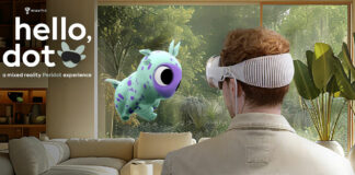 Hello, Dot est désormais disponible sur Apple Vision Pro Hello, Dot