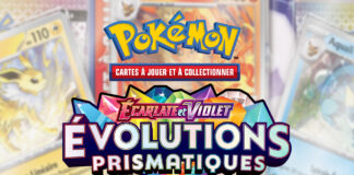 JCC Pokémon dévoile sa nouvelle extension Écarlate et Violet – Évolutions Prismatiques JCC-Pokémon-Écarlate-et-Violet-–-Évolutions-Prismatiques