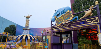Disneyland Paris : Les Tapis Volants – Flyings Carpets over Agrabah de retour dès samedi Les Tapis Volants – Flyings Carpets over Agrabah Walt Disney Studios Disneyland Paris