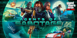 GTA Online : une date et un trailer pour la mise à jour « Agents saboteurs » GTA-Online---Agents-of-Sabotage-Key-Art