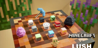 Lush relance sa collection en édition limitée Minecraft Lush x Minecraft