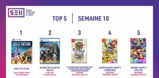 TOP des Ventes de Jeux Vidéo – semaine 10 / 2025 TOP Ventes Jeux Vidéo sem 10 2025