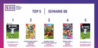 TOP des Ventes de Jeux Vidéo – semaine 8 / 2025 TOP Ventes Jeux Vidéo sem 8 2025