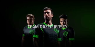 Le maillot de la team Razer est disponible Team Razer