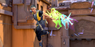 Valorant : découvrez Waylay, le nouvel agent de la Saison 5 // Acte II VALORANT-Waylay_Light-Speed_02