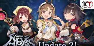 WARRIORS: Abyss – 3 héroïnes de la série Atelier rejoignent le roster du roguelite WARRIORS: Abyss x Atelier