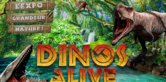 DINOS ALIVE – l’expo immersive dès le 14 juin 2025 à Paris Expo – Porte de Versailles DINOS ALIVE - l'expo immersive