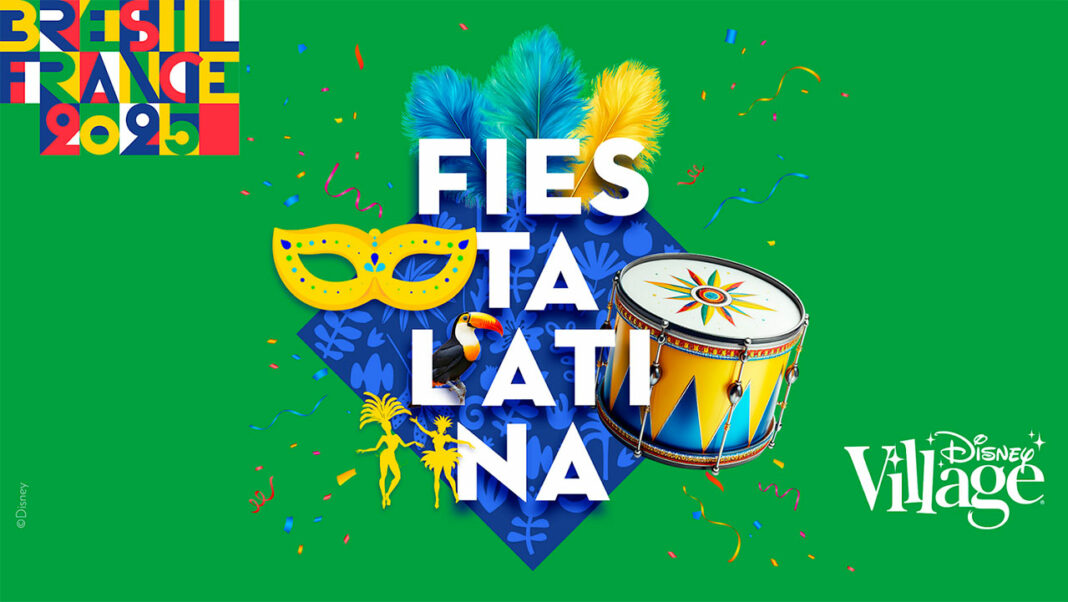 Disneyland-Paris-Disney-Village-Affiche-Fiesta-Latina-Disney-Village-Horizontale