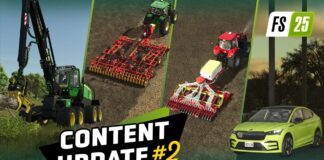 Farming Simulator 25 s’offre une deuxième mise à jour gratuite de contenu Farming Simulator 25