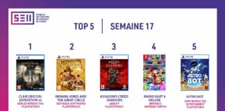 TOP des Ventes de Jeux Vidéo – semaine 17 / 2025 TOP des Ventes de Jeux Vidéo – semaine 17 / 2025