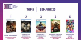 TOP des Ventes de Jeux Vidéo – semaine 20 / 2025 TOP des Ventes Jeux vidéo sem 20 2025