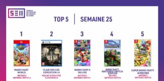 TOP des Ventes de Jeux Vidéo – semaine 25 / 2025 TOP Ventes Jeux Vidéo sem 25 2025