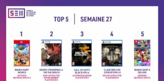 TOP des Ventes de Jeux Vidéo – semaine 27 / 2025 TOP Ventes Jeux Video sem 27 2025
