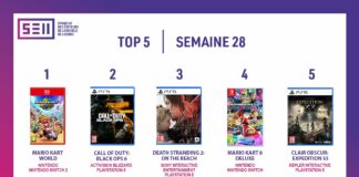 TOP des Ventes de Jeux Vidéo – semaine 28 / 2025 TOP des Ventes de Jeux Vidéo – semaine 28 / 2025