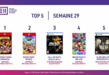 TOP des Ventes de Jeux Vidéo – semaine 29 / 2025 TOP Ventes Jeux Vidéo sem 29 2025