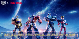 Transformers x PUBG Mobile : de nouveaux éléments s’ajoutent à la collaboration TRANSFORMERS x PUBG MOBILE