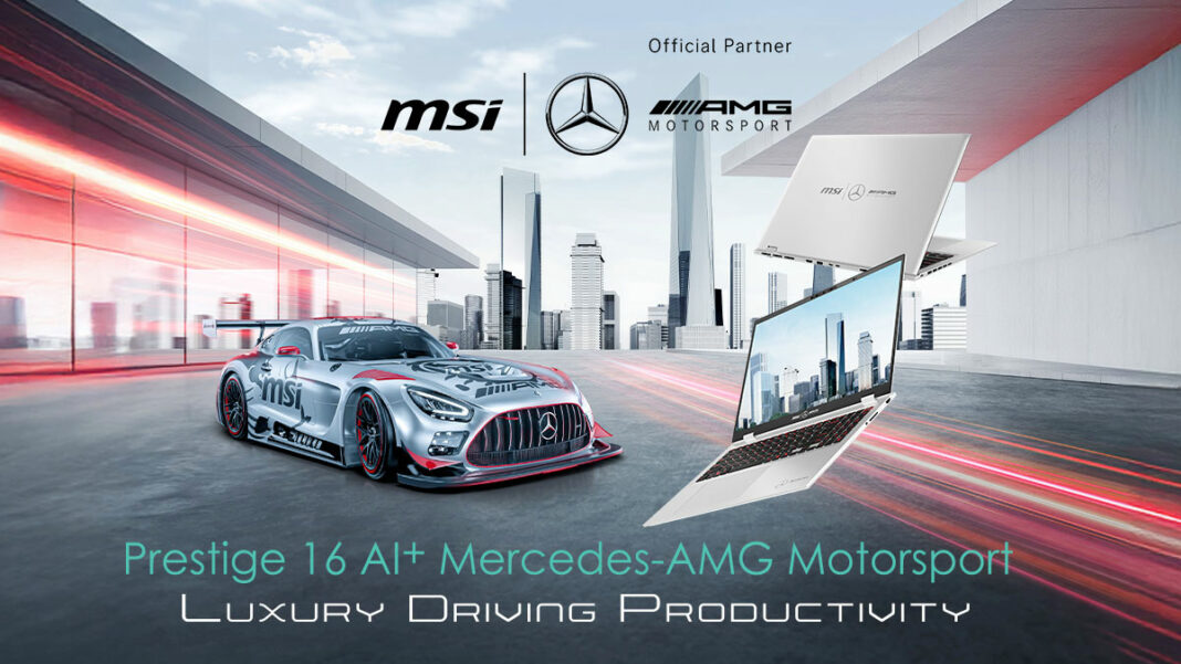 MSI Prestige 16 AI+ Mercedes-AMG Motorsport Limited Edition