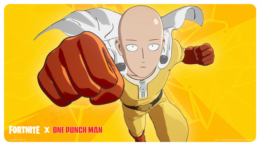 One-Punch-Man-x-Fortnite,-Rocket-League-et-Fall-Guys