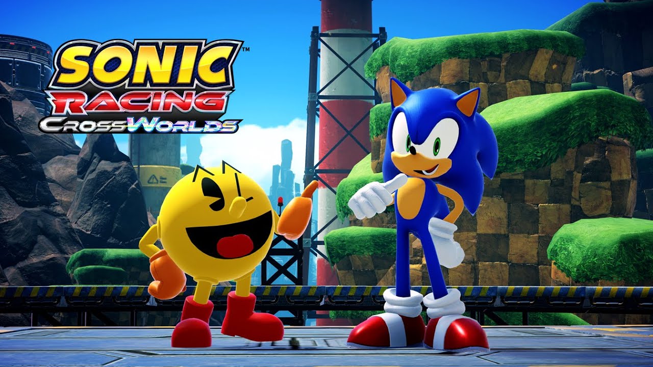 Sonic Racing: CrossWorlds | Sonic x PAC-MAN Collab Trailer Sonic Racing: CrossWorlds