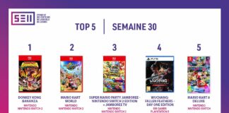 TOP des Ventes de Jeux Vidéo – semaine 30 / 2025 TOP Ventes Jeux Vidéo sem 30 2025