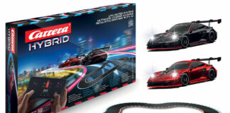Carrera Hybrid, le jeu de course miniature qui fusionne gaming, IA et jouet connecté Carrera Hybrid