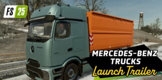 Farming Simulator 25 : le pack officiel Mercedes-Benz est désormais disponible Farming Simulator 25