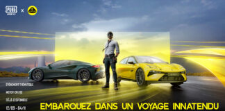 PUBG Mobile s’offre une collaboration avec Lotus PUBG MOBILE x Lotus