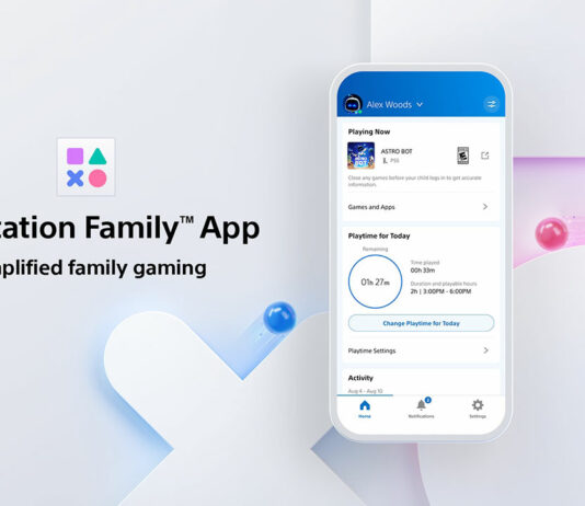L’application PlayStation Family est disponible sur l’AppStore / Google Play PlayStation Family