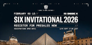 BLAST et Ubisoft annoncent le Six Invitational 2026 à l’Adidas Arena, du 13 au 15 février 2026 Six Invitational 2026