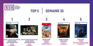 TOP des Ventes de Jeux Vidéo – semaine 35 / 2025 TOP Ventes Jeux Vidéo sem 35 2025