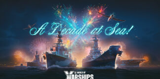 World of Warships s’offre une mise à jour pour son 10ᵉ anniversaire World of Warships