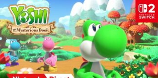 Yoshi and the Mysterious Book annoncé sur Nintendo Switch 2 Yoshi and the Mysterious Book