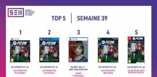 TOP des Ventes de Jeux Vidéo – semaine 39 / 2025 TOP Ventes Jeux Vidéo sem 39 2025