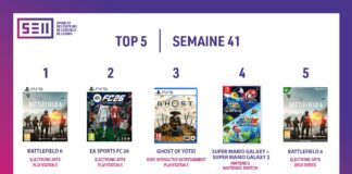 TOP des Ventes de Jeux Vidéo – semaine 41 / 2025 TOP Ventes Jeux Vidéo sem 41 2025