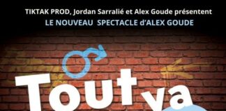 Après « Ménopause », Alex Goude présente « Tout va mâle », la thérapie musicale qui remet tout au garde-à-vous !