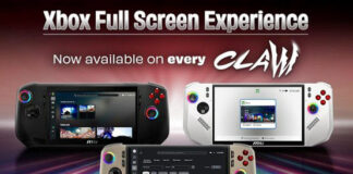 MSI Claw : les consoles de jeu portables supportent désormais le mode Xbox Full Screen Experience de Microsoft MSI