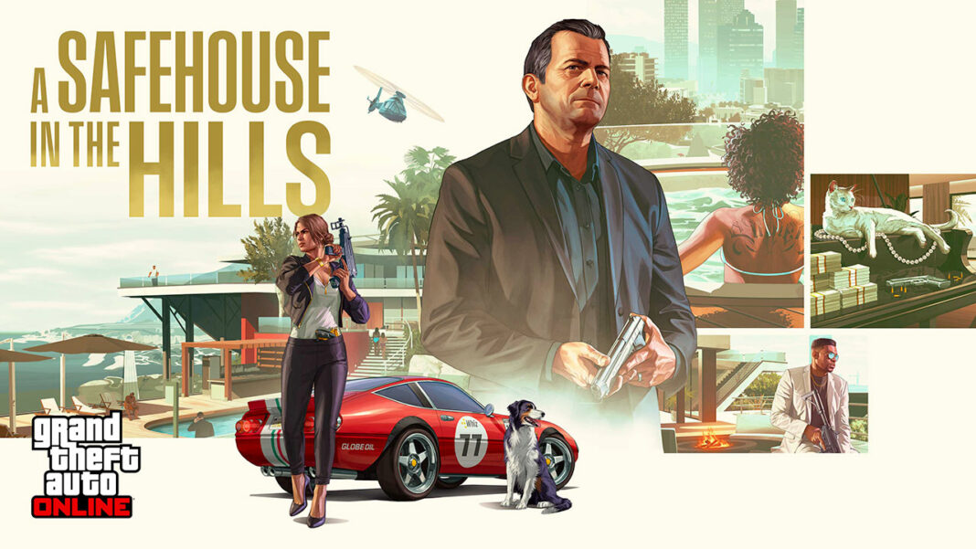 GTA Online---A-Safehouse-in-the-Hills-Key-Art GTA Online