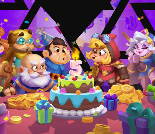 Rush Royale célèbre son 5e anniversaire avec un événement spécial d’anniversaire Rush Royale