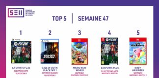TOP des Ventes de Jeux Vidéo – semaine 47 / 2025 Jeux vidéo