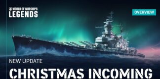 World of Warships et World of Warships: Legends dévoilent leurs activités et leurs récompenses pour les fêtes de fin d’année World of Warships
