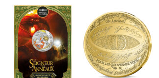 Le Seigneur des Anneaux débarque à la Monnaie de Paris Le Seigneur des Anneaux