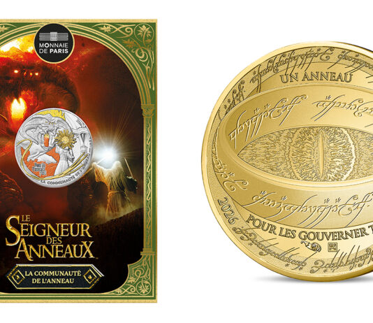 Le Seigneur des Anneaux débarque à la Monnaie de Paris Le Seigneur des Anneaux