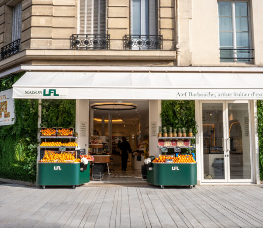 La MAISON LFL by Atef Barbouche : l’art fruitier s’installe à Neuilly-sur-Seine